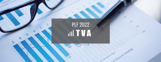 PLF 2022 - évolution de la TVA prévisionnelle sur 2022 - révision de la Fraction de TVA pour les ...